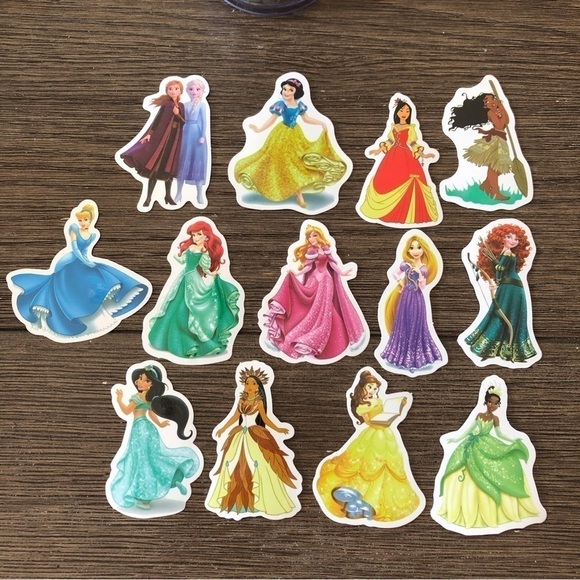 Disney Sticker pack: Princess: Princess in Dresses - Picture 1 of 1